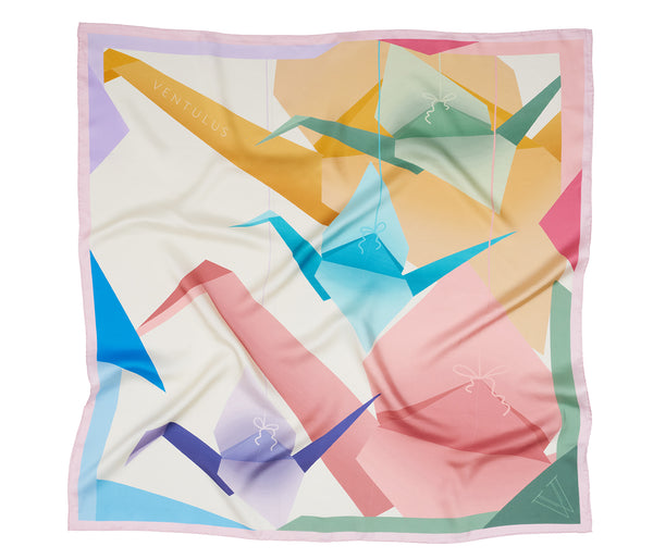 Origami Eşarp Renkli